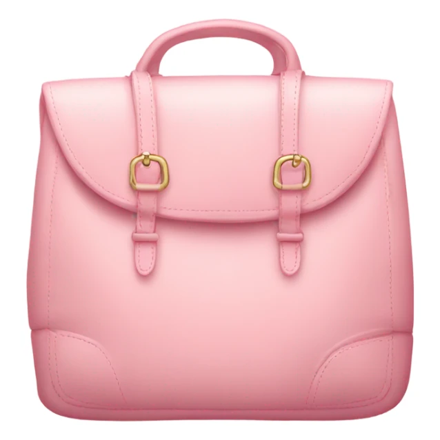 Light pink bag sticker