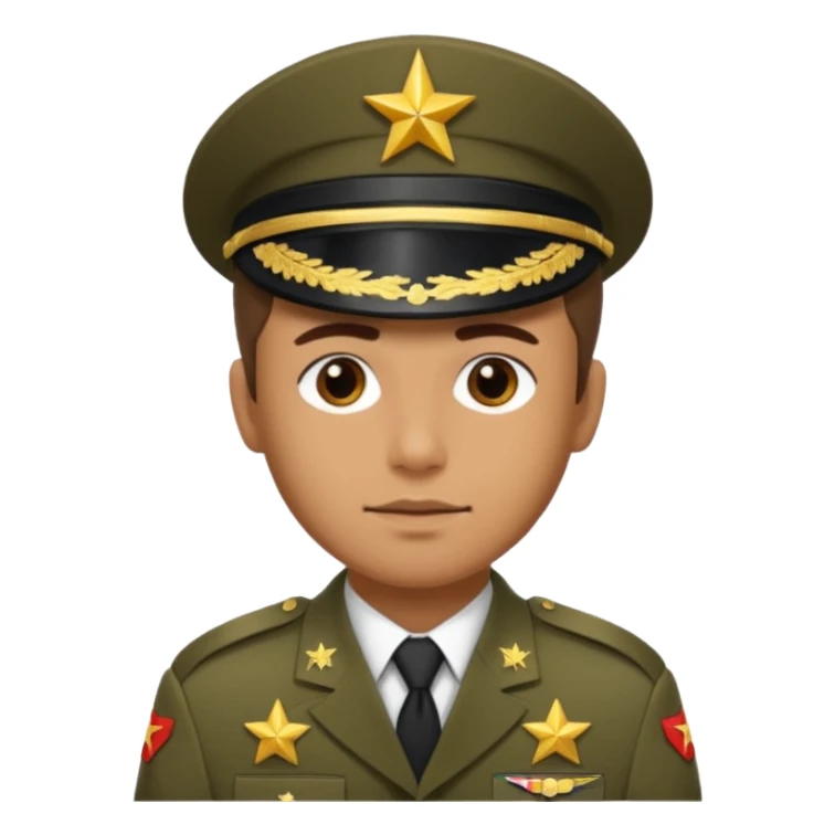 Asker Rütbelerin yıldızı sticker