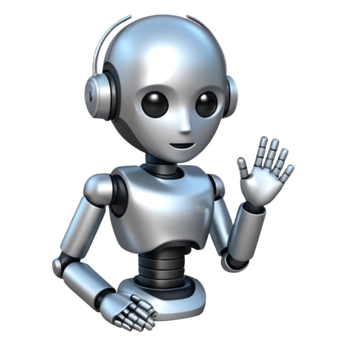 AI BOT 3D HIGH QUOLATY TRADING RELETED sticker