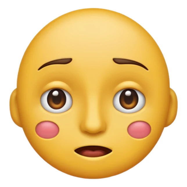 Un emoji normal comme lui😶 mais qui fait un side eye sticker