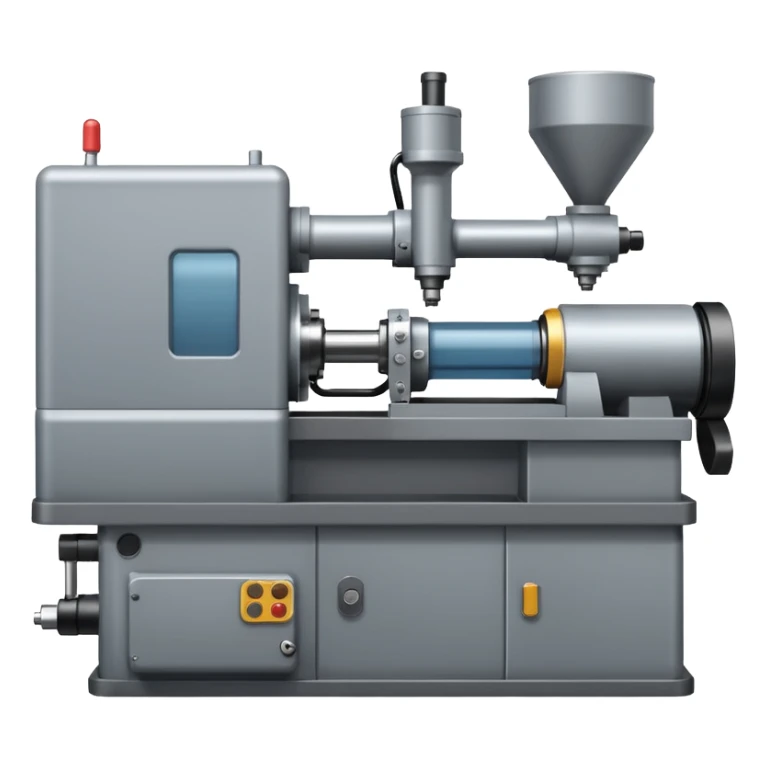 maquina injetora de peças plasticas horizontal sticker