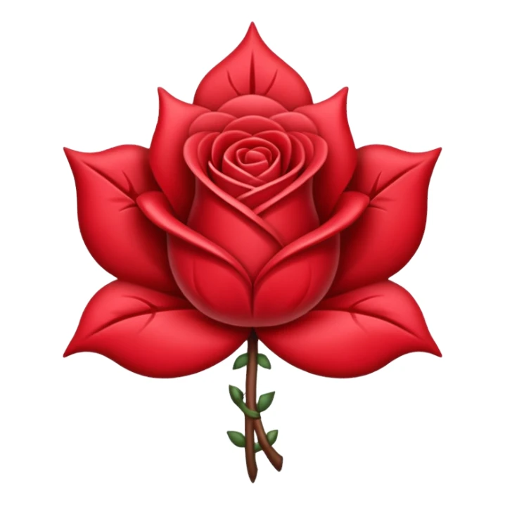 brasão sangrando medieval rosa de sangue vermelha sticker