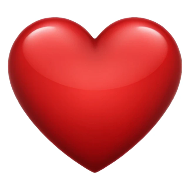 Black fade into dark red at the end heart sticker