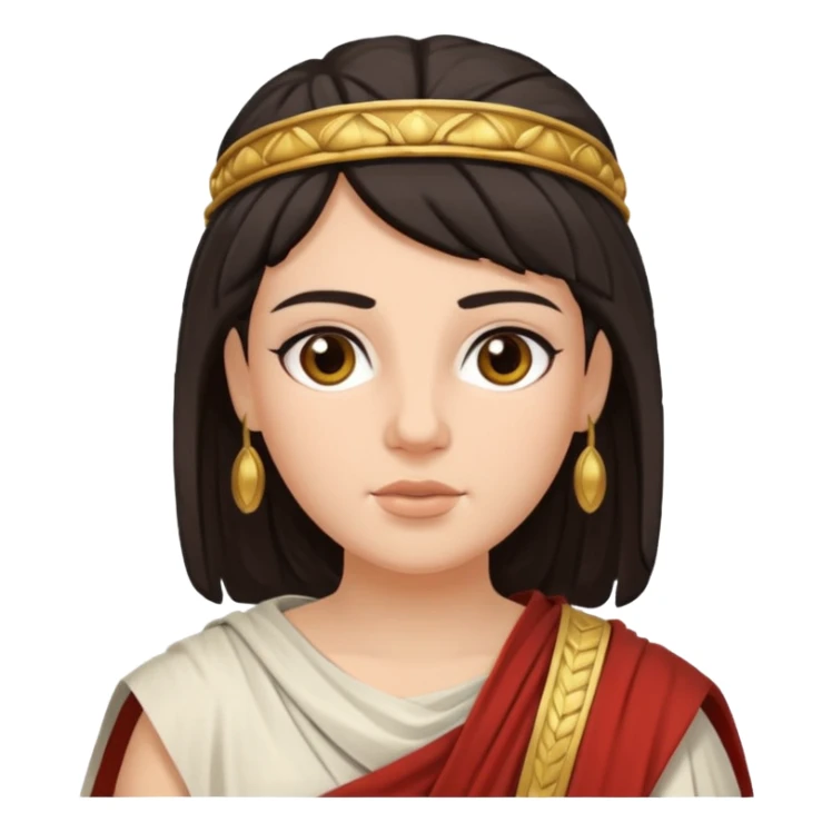 ancient rome woman sticker