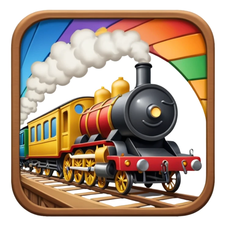 emoji for ticket to ride board game sticker