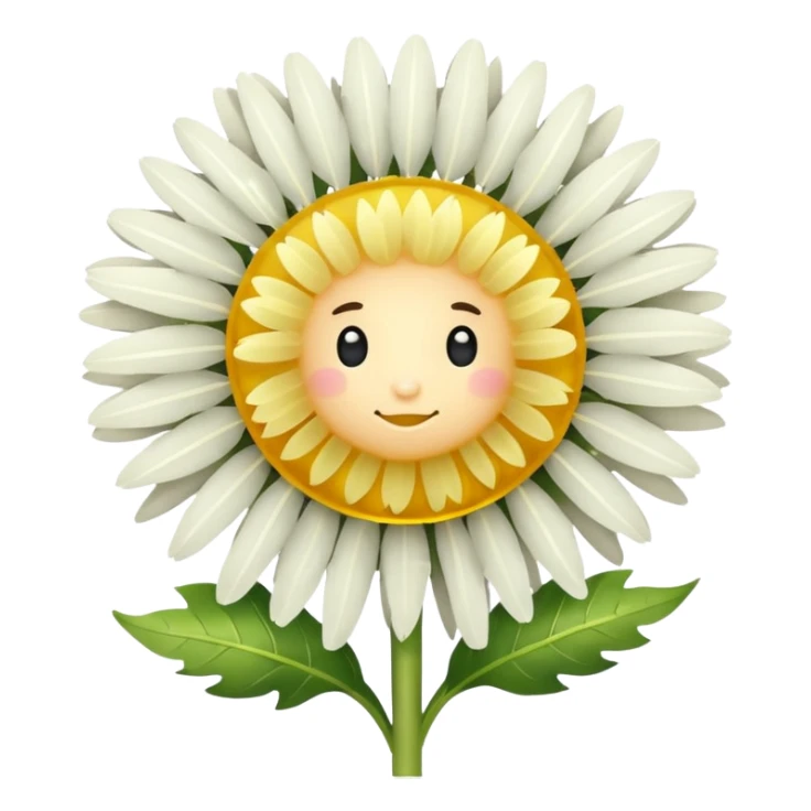 a dandelion with a halo and a purple background sticker