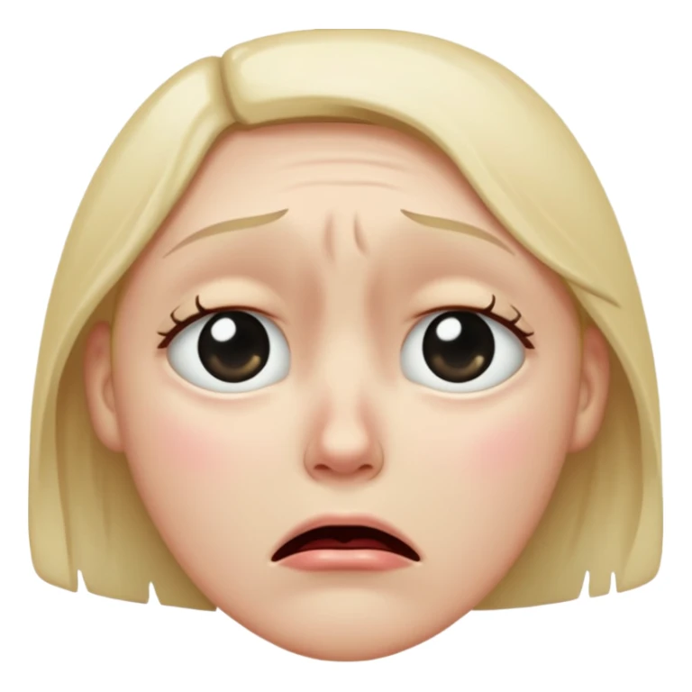 crying face emoji sticker