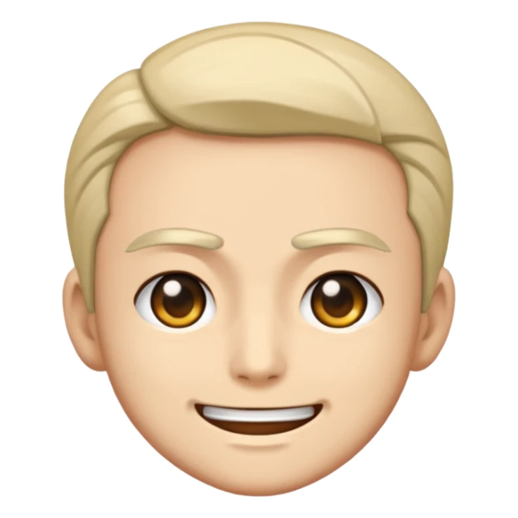 Emoji for ego jinpachi from blue lock sticker