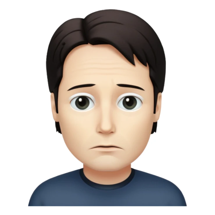 trust no one Mulder from the x-files looking very very worried sticker