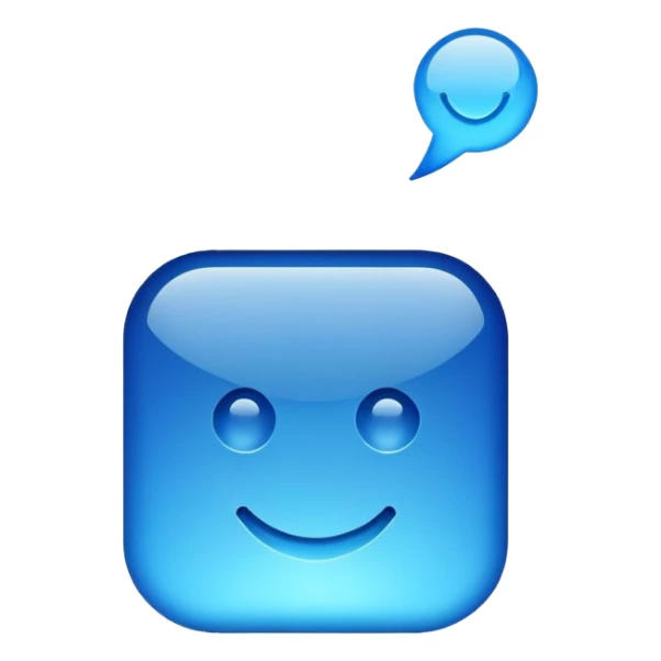 Make an imoji of official blue tick of Instagram  sticker