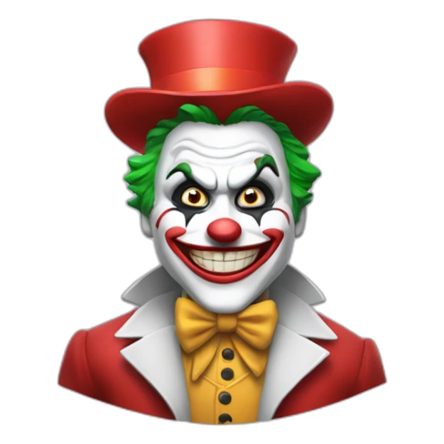 funny joker invite you to play sticker