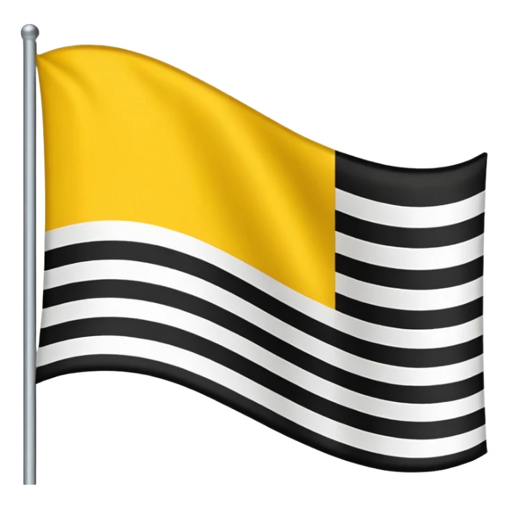 Flag of Russian empire (Black-Yellow-White flag) sticker
