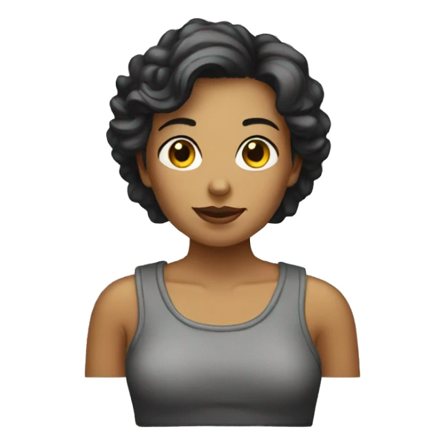 top tank lady sticker