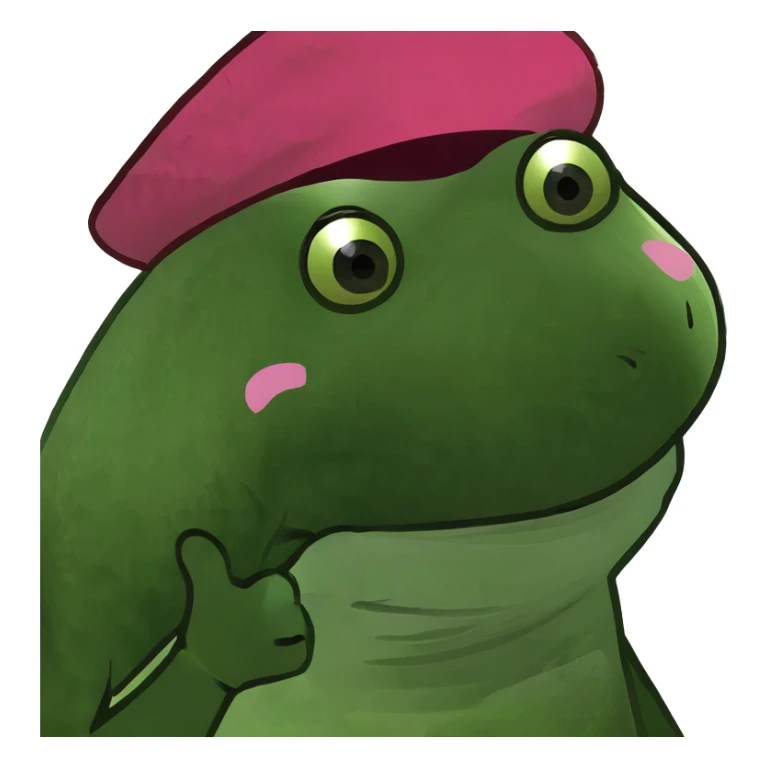 Happy smile in pink color sticker