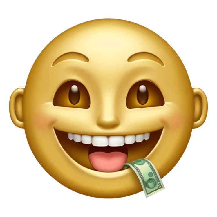 Money Mouth Emoji sticker