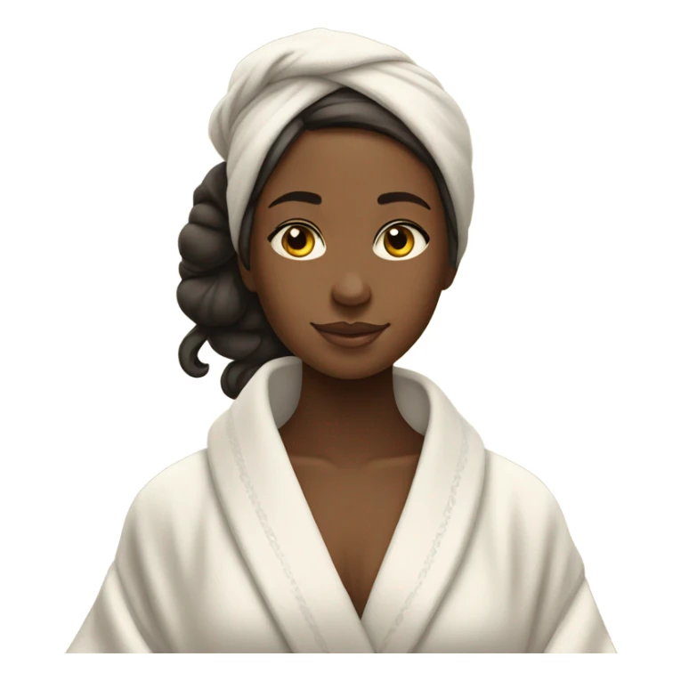 Girl on the spa sticker