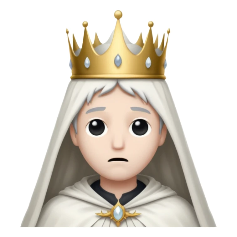 the pale king from hollow knight sticker