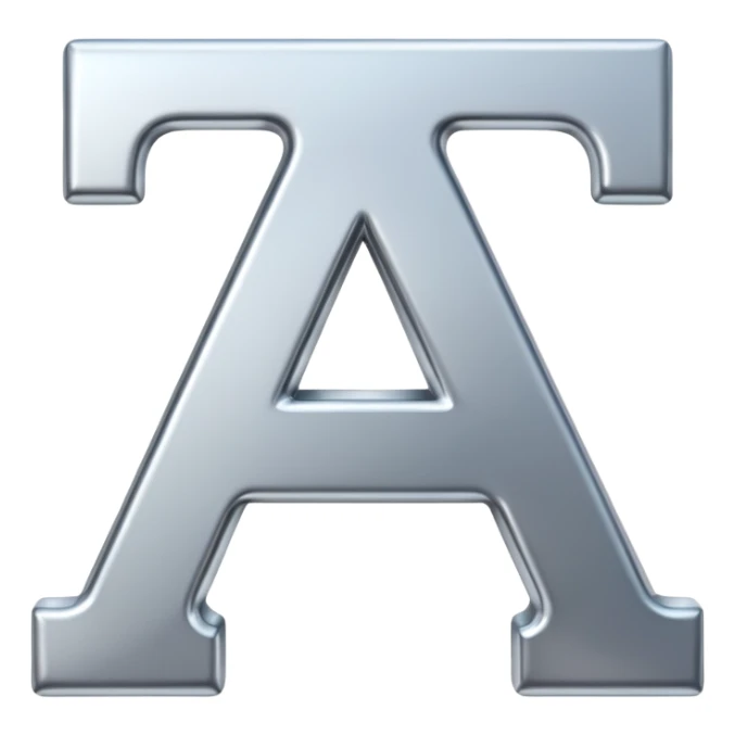 ai letter emoji sticker