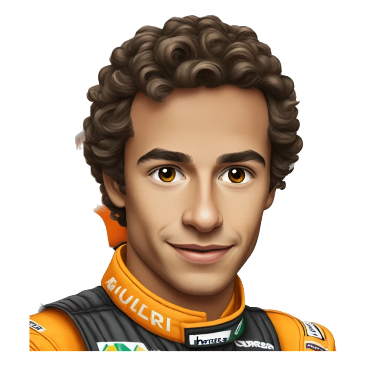 Lando Norris McLaren huilen sticker