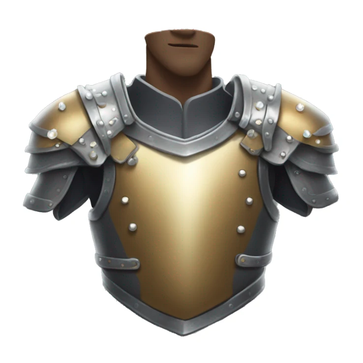 torso armor with sparkling parts sticker