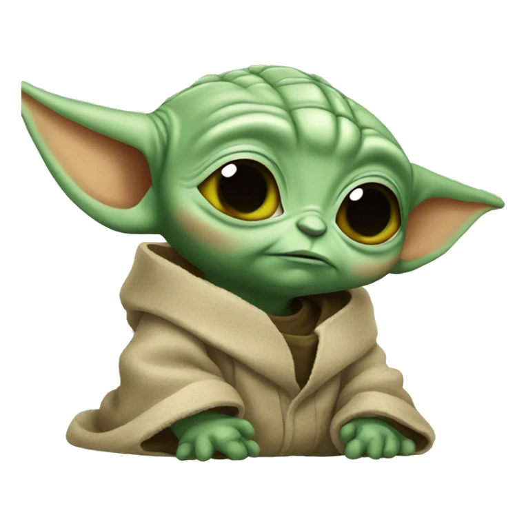 baby yoda sticker