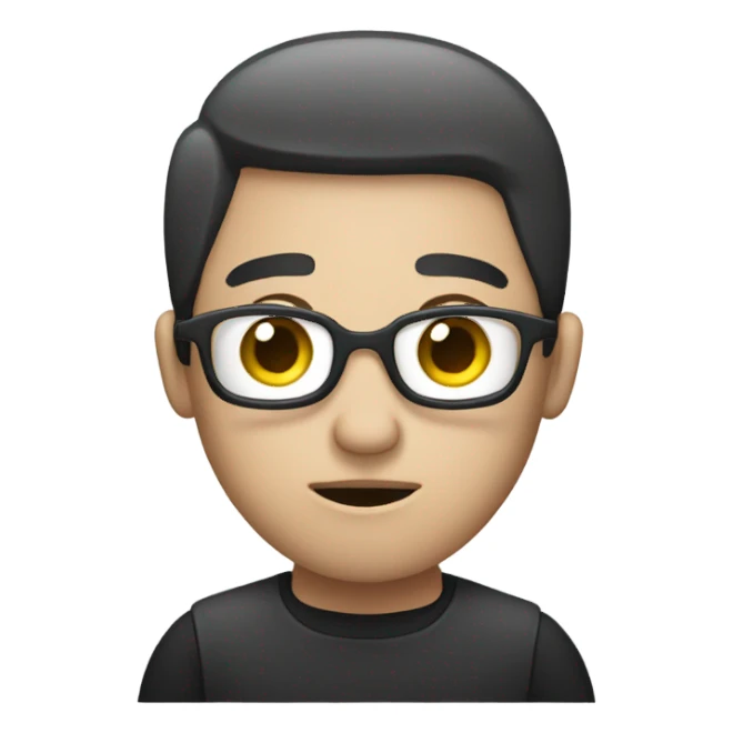 person looking at their phone sticker