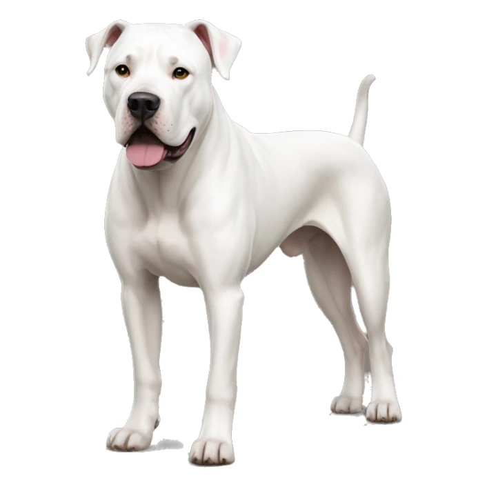 Dogo Argentino Dog Breed Full Body sticker