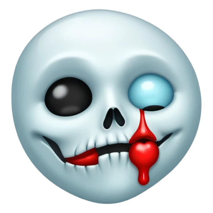 Kiss of death sticker