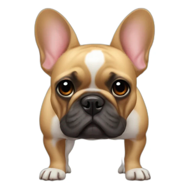 french bulldog butt sticker