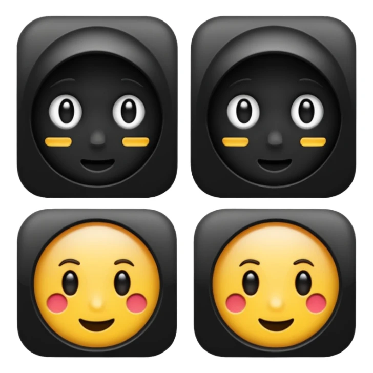 ★☆ - this shows full star and empty star  only with black outline with white colour inside but I want is first half black and second half empty sticker