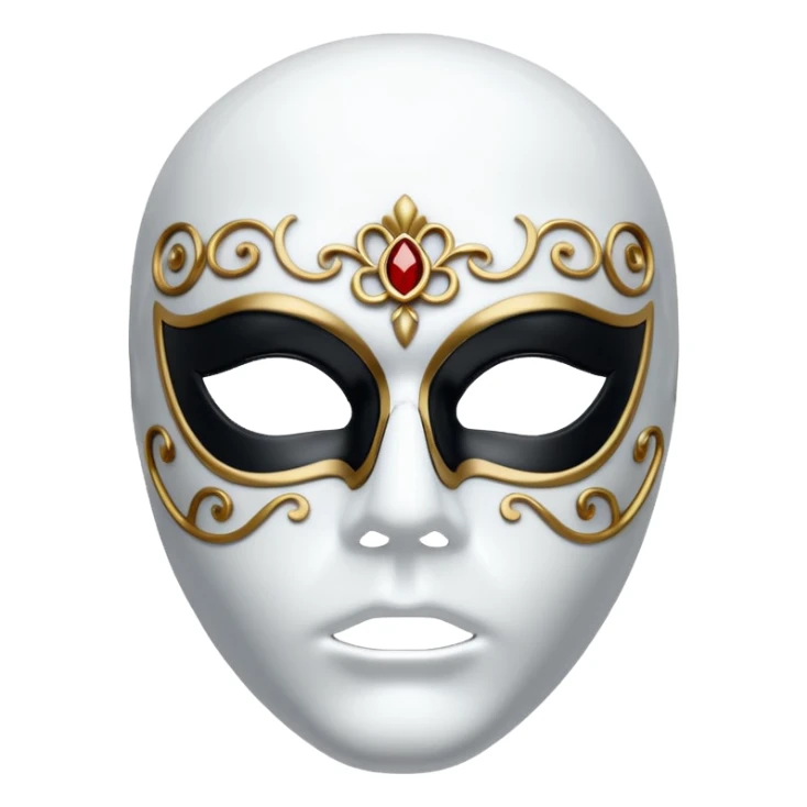 phantom of the opera mask sticker