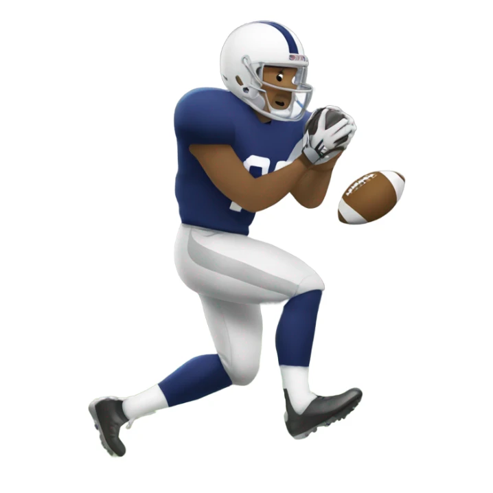 Mike Evan’s catching a football  sticker