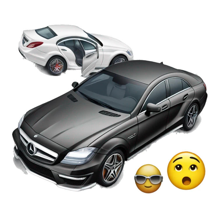 wengallbi and Mercedes CLS 63 AMG sticker