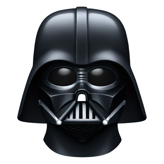 adult darth vader with full mask sticker