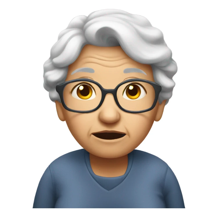  grandma unable to hear sticker