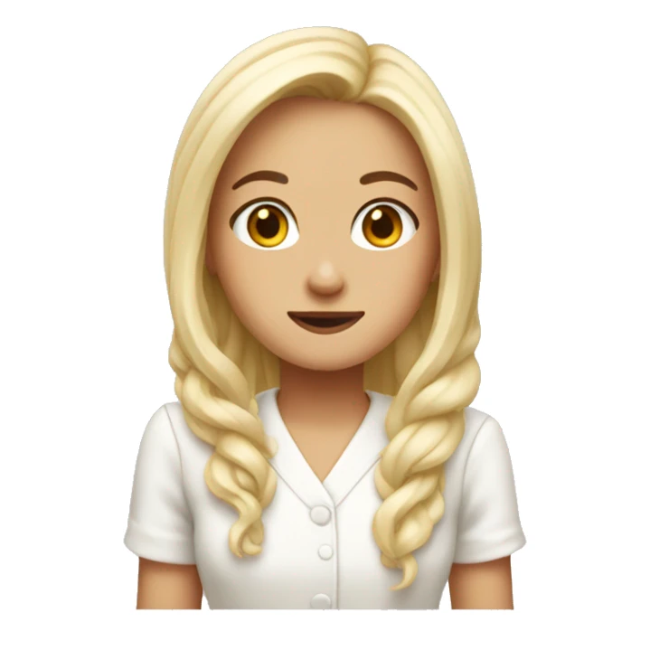 Vanilla girl sticker