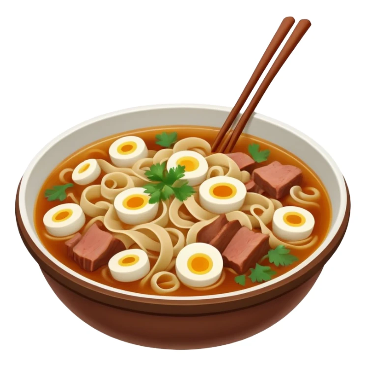 Beshbarmak, traditional Kazakh dish with flat noodles and meat sticker