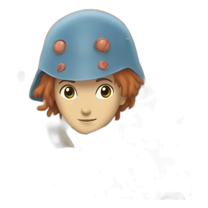 Nausicaa of the Valley of the Wind sticker