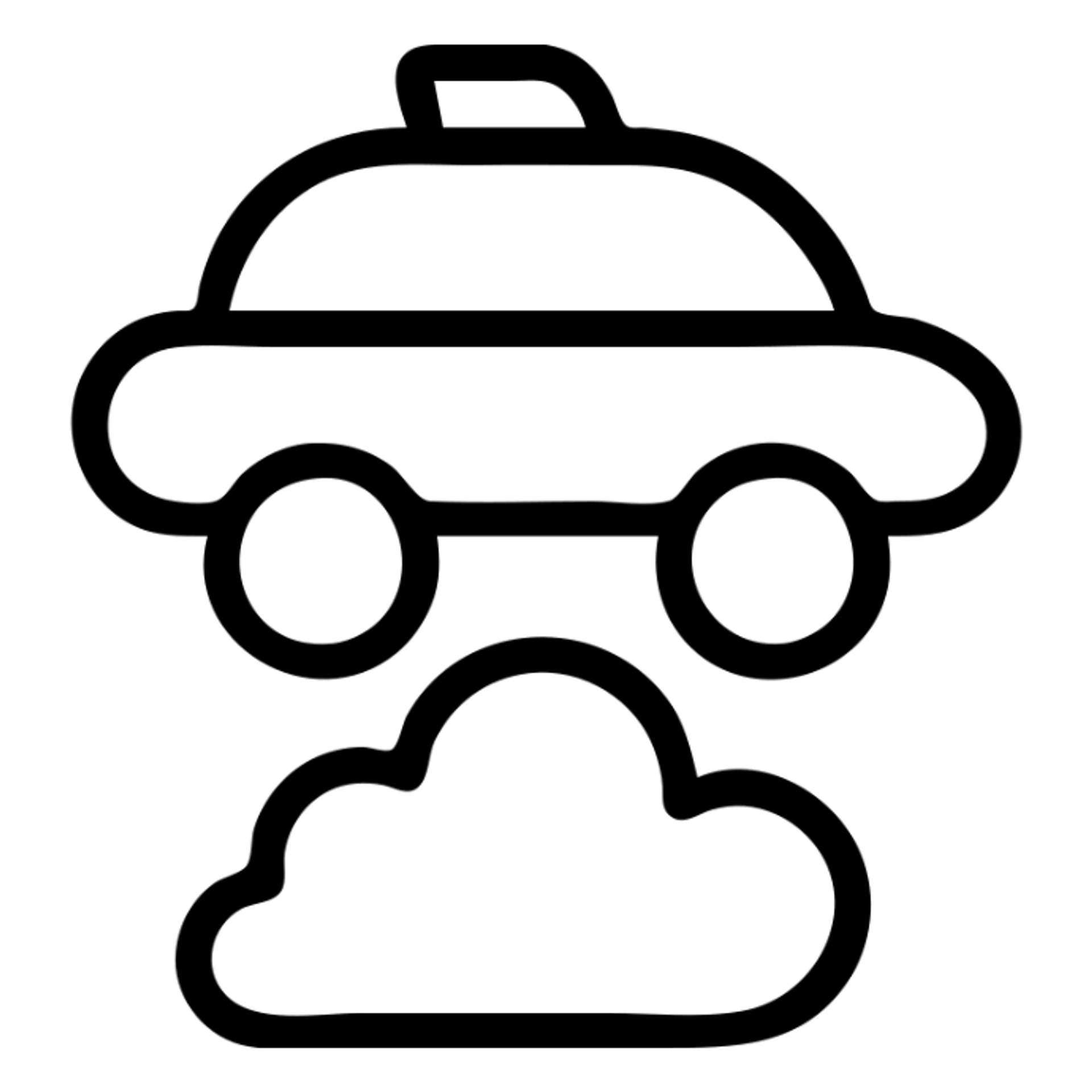 Djinn flying taxi sticker