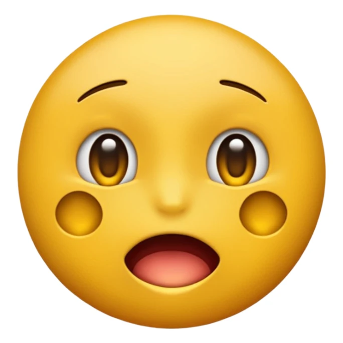 Emoji qui tire nerveusement la langue sticker