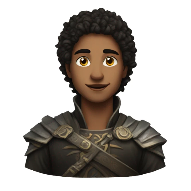 A character from the book glass throne by Selena Sardothin sticker