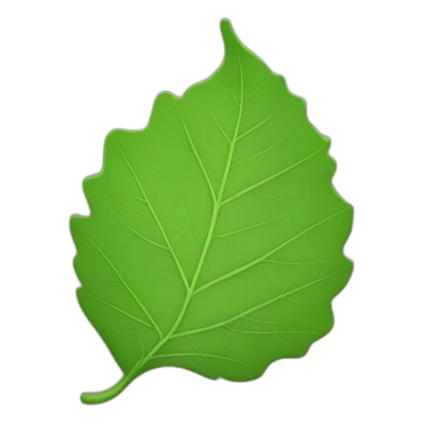 we ed leaf sticker