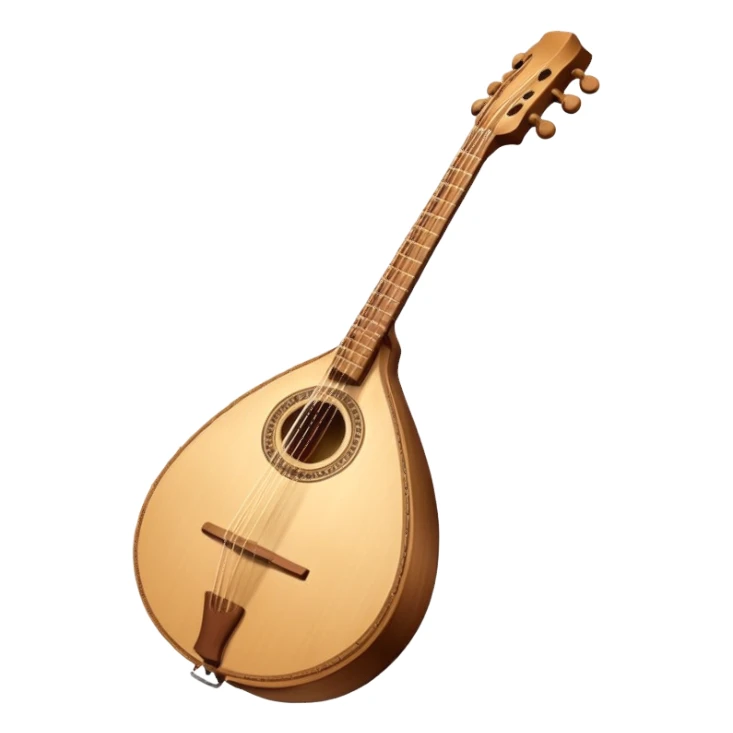 Ukrainian musical instrument kobza sticker