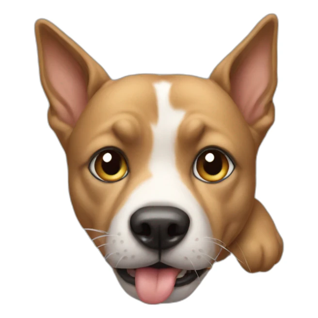 A dog who eat cat sticker