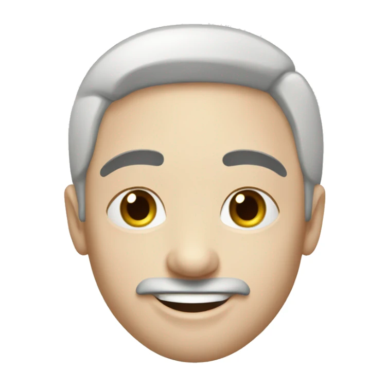 Make a smiley face of Russian white Zhiguli sticker