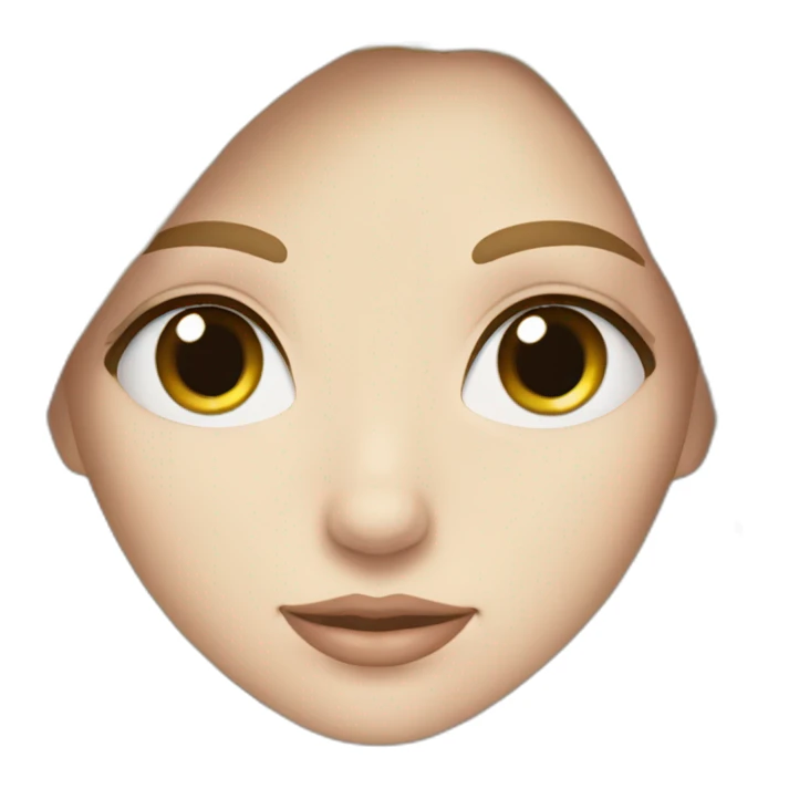 Blonde aux yeux bleus et blonde et brune sticker