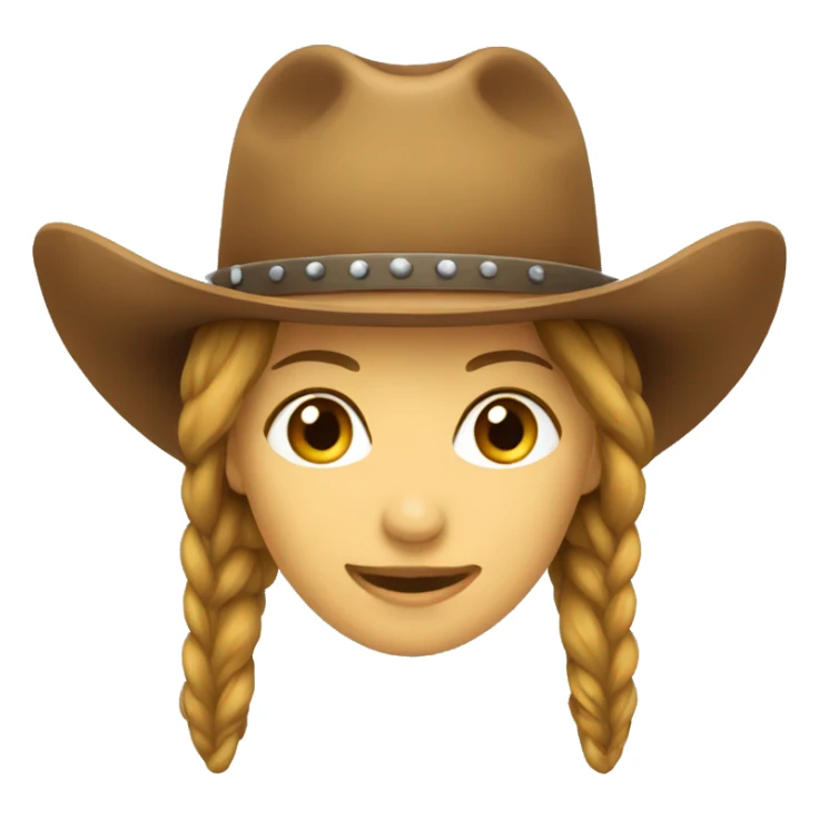 cowgirl hats sticker