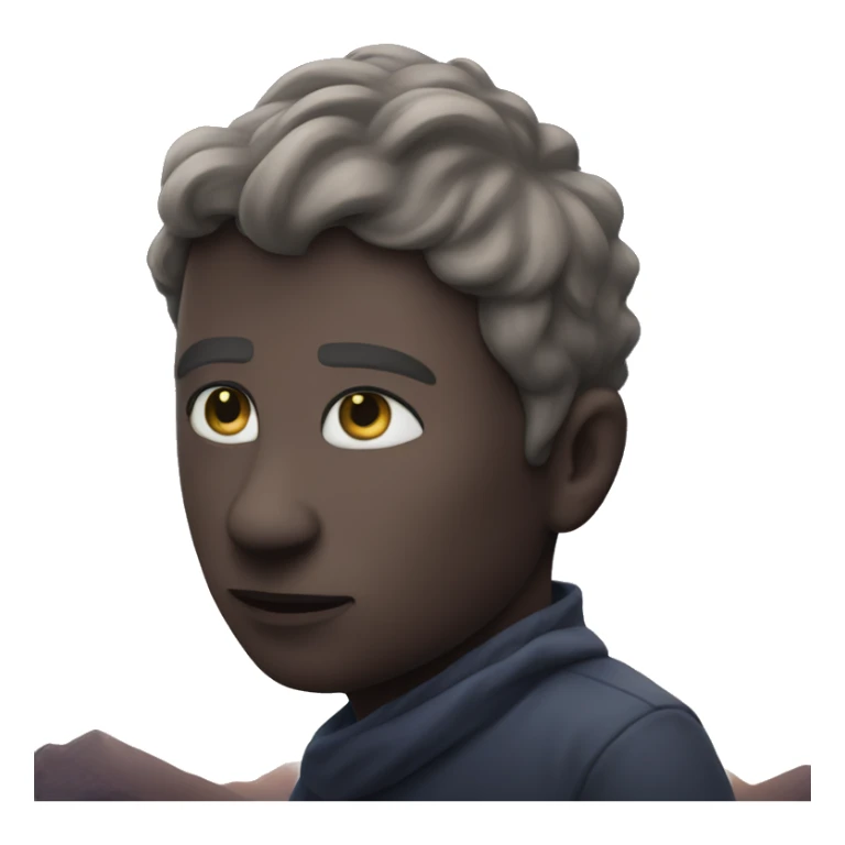 a person in the universe sticker