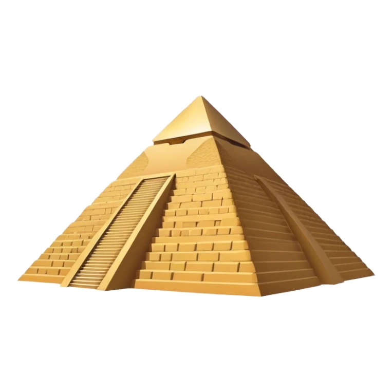 The Great Pyramid of Giza, no frame sticker