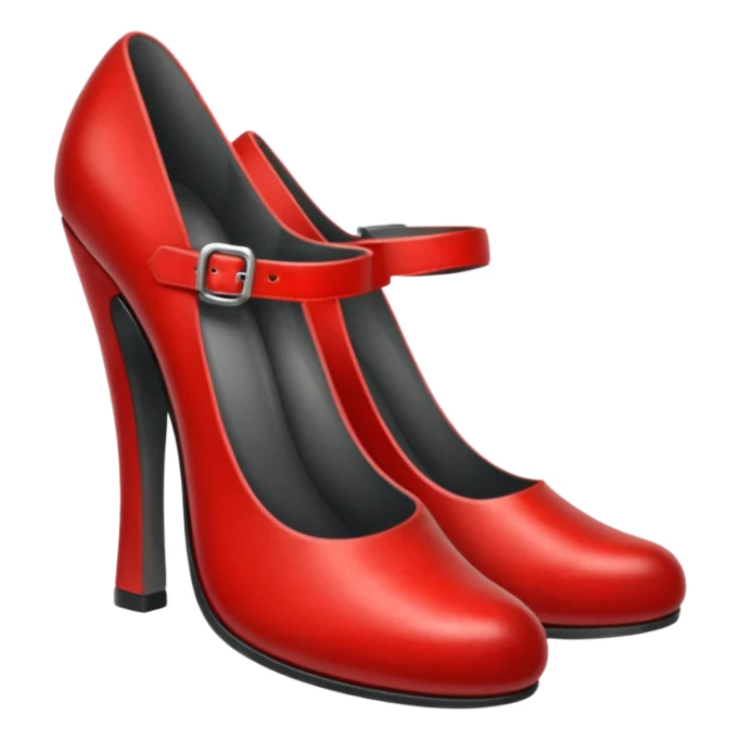 a pair of shoes: rojos sticker